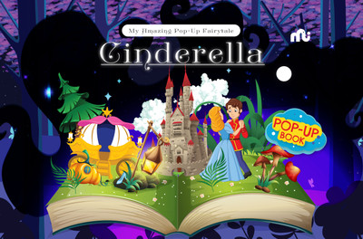 My Amazing Pop-Up Fairytale: Cinderella(Board book, Moonstone, Rupa Publications India)