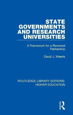 State Governments and Research Universities(English, Paperback, Weerts David)