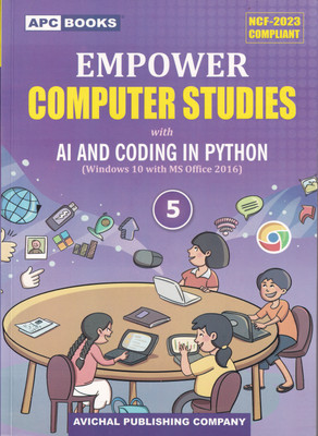 Empower Computer Studies with AI and Coding in Python Class 5 (2024-25 Examination)(Paperback, Vijay Kumar Pandey, Dilip Kumar Dey)