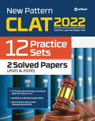 CLAT 2022 12 Practice Sets with 2 Solved Papers(Paperback, Editorial)