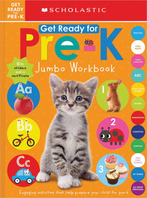 Get Ready for Pre-K Jumbo Workbook- Scholastic Early Learners(English, Paperback, Scholastic)