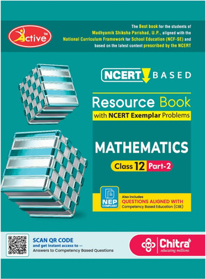 Active Series Mathematics Part 2 (English Medium) Textbook Class 12 for UP Board Session 2025-26  - Chitra Prakashan India Pvt Ltd books for Madhymic Shiksha Parishad Prayagraj Uttar Pradesh(Paperback, Ajay Agarwal, Madhur Gupta, Sanjeev Jain)