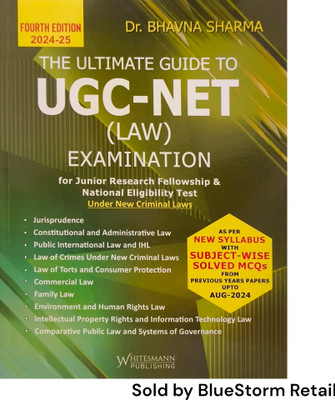 Ultimate Guide to UGC-Net (Law) Examination (Edition 4th Edition),the(English, Hardcover, unknown)