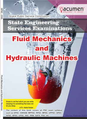 State Engineering Services Examinations Fluid Mechanics And Hydraulic Machines(Paperback, Mukesh Rai)