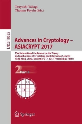 Advances in Cryptology - ASIACRYPT 2017(English, Paperback, unknown)