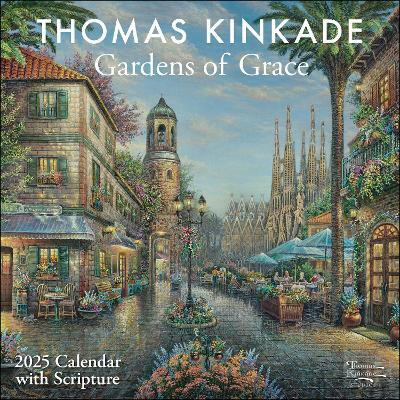 Thomas Kinkade Gardens of Grace with Scripture 2025 Wall Calendar(English, Calendar, Kinkade Thomas)