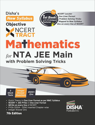 Disha's New Syllabus Objective NCERT Xtract Mathematics for NTA JEE Main 7th Edition | Useful for BITSAT, VITEEE & Advanced |MCQs/ NVQs of NCERT,...(Paperback, DISHA TEAM)