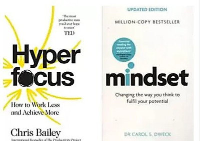 Hyper focus + Mindset (Best Selling 2 BOOKS Combo)(Paperback, Chris Bailey, Dr. Carol S. Dweck)