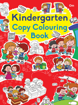 Kindergarten Copy Colouring Book(English, Paperback, Om Books Editorial Team)
