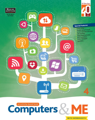 Ratna Sagar-Computers & Me For Class 4(Textbook Binding, Our Experts)