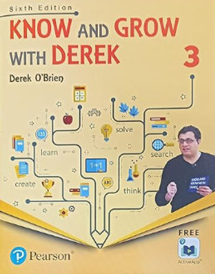 Pearson Know and Grow with Derek class 3(Paperback, DEREK O BRIEN)