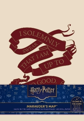 Harry Potter: Marauder's Map Glow in the Dark Journal(English, Hardcover, Insight Editions)