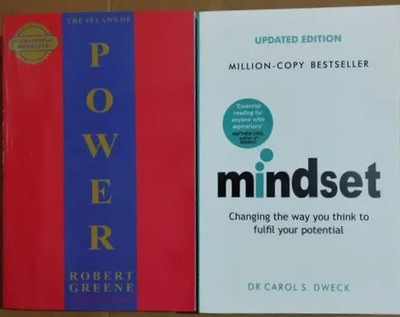 The 48 Laws Of Power + Mindset (2 Book Combo)(Paperback, JMD BOOKS)
