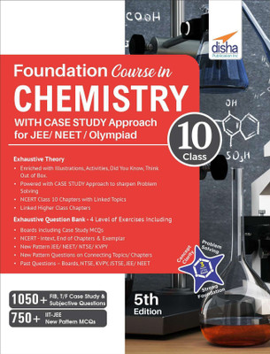 Foundation Course in Chemistry for Jee/ Neet/ Olympiad Class 10 with Case Study Approach5th Edition(English, Paperback, Experts Disha)