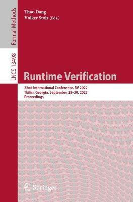 Runtime Verification(English, Paperback, unknown)