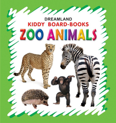 Kiddy Board Book - Zoo Animals  - First Learning Book for Babies & Toddlers Age 0–2 | Bright Pictures of Animals to Build Vocabulary, Recognition & Curiosity(English, Board Book, unknown)