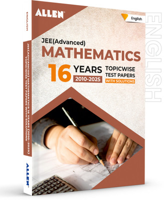 Jee Advanced Mathematics: 16 Years Topicwise Solved Papers with Soluti(English, Hardcover, unknown)