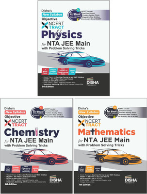Disha's New Syllabus Objective Ncert Xtract Physics, Chemistry & Mathematics for Nta Jee Main - Useful for Bitsat, Viteee & Advanced - One Liner Theory, MCQS/ Nvqs/ Nvqs on Every Line of Ncert, Tips on Your Fingertips, Previous Year Questions Bank Pyqs, Mock Tests(English, Paperback, unknown)