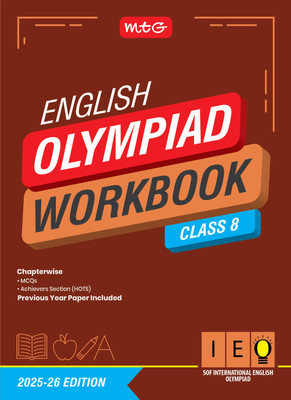 MTG International English Olympiad (IEO) Workbook Class 8 - Chapterwise MCQs, Previous Years Solved Paper & Achievers Section - SOF Olympiad Books For 2025-26 Exam(Paperback, ZARRIN ALI KHAN)