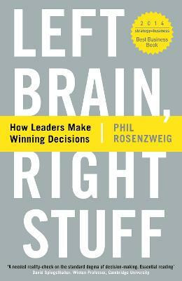 Left Brain, Right Stuff(English, Paperback, Rosenzweig Phil)