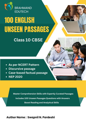 100 English Unseen Passages for Class 10 Cbse(English, Paperback, unknown)