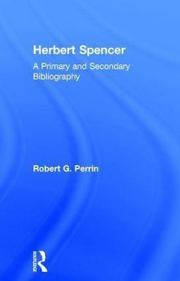 Herbert Spencer(English, Paperback, Perrin Robert G.)