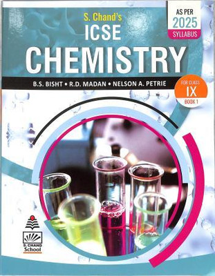 S. Chands ICSE Chemistry Book 1 Class 9 2025 Syllabus(Paperback, R. D.Madan)