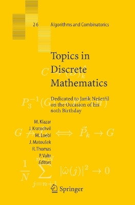 Topics in Discrete Mathematics(English, Paperback, unknown)