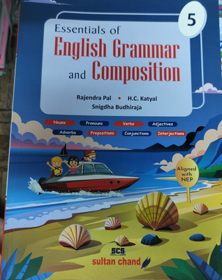 Essentials of English Grammar and Composition for Class 5 (2025-26 Exa  - ESSENTIALS OF ENGLISH GRAMMAR COMPOSITION 5(English, Hardcover, unknown)