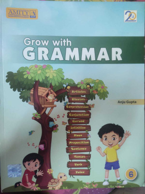 grow with grammar class 6, by Anju Gupta(Paperback, Anju Gupta)