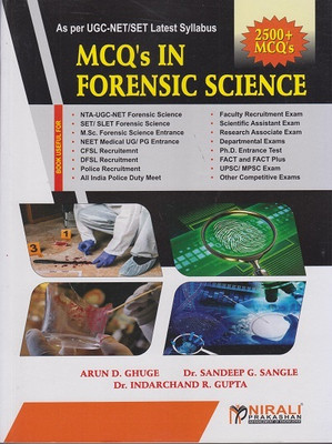 MCQs IN FORENSIC SCIENCE - As per UGC-NET, SET(Paperback, Arun D. Ghuge, Sandeep G. Sangle, Dr. Indarchand R. Gupta)