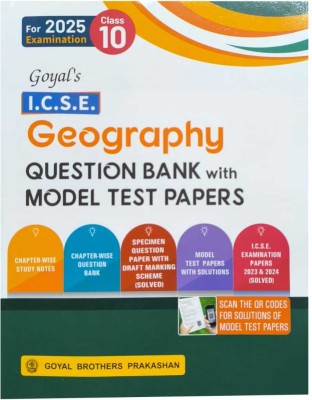 ICSE GOYAL,s Question Bank GEOGRAPHY-10(Paperback, Goyal Brothers Prakashan)