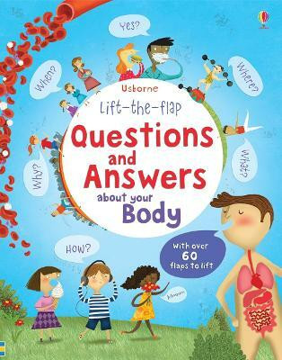 Lift-the-flap Questions and Answers about your Body(English, Board book, Daynes Katie)
