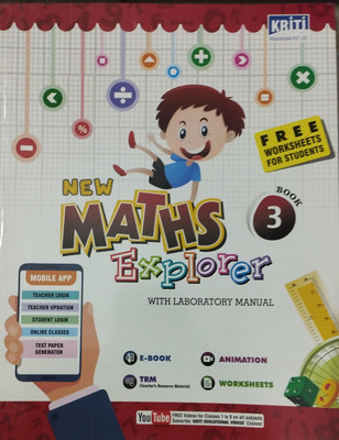New maths explorer class 3(Paperback, Lawrence D'Souza)