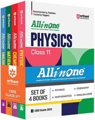 (OLD EDITION) All In One Combo Class 11th Physics, Chemistry, Mathematics, English Core for CBSE Exam 2025(English, Hardcover, unknown)