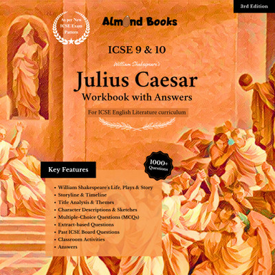 Almond Books Icse Class 9 & 10 English Literature Julius Caesar (Workb(English, Paperback, unknown)