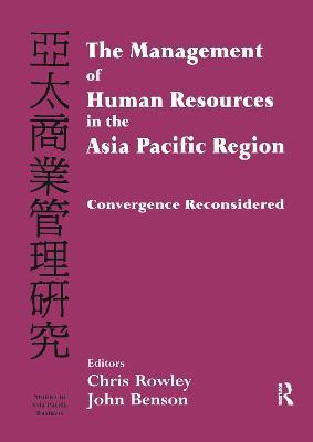 The Management of Human Resources in the Asia Pacific Region(English, Paperback, unknown)