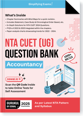 Nta Cuet (Ug) Question Bank for 2025 Exam : Accountancy (Edition2024)(English, Hardcover, unknown)