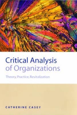 Critical Analysis of Organizations(English, Electronic book text, Casey Catherine Joan)