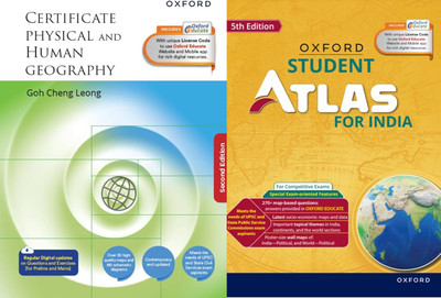 Combo of ( Certificate Physical And Human Geography 2nd Edition + Oxford Student Atlas for India ) (Paperback, Oxford University Press India, Leong Goh Cheng)(Paperback, Oxford University Press India, Leong Goh Cheng) Combo of ( Certificate Physical And Human Geography 2nd Edition + Oxford Student Atlas for India ) (Paperback, Oxford University Press India, Leong Goh Cheng)(Paperback, Oxford University Press India, Leong Goh Cheng)