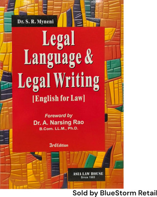 Legal Language and Legal Writing (English for Law)(Paperback, Dr. S. R. Myneni)