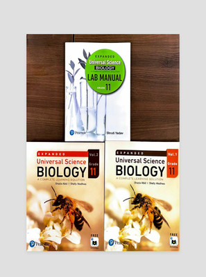 Expanded Universal Science Biology Vol I &II With Lab Manual (Combo) Class 11(2023)(Paperback, Abid Wadhwa)