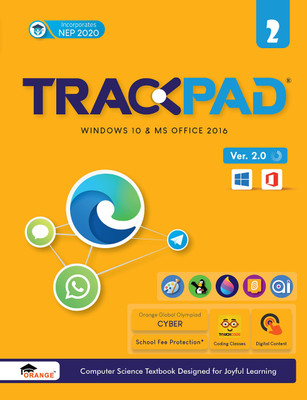 Trackpad Ver. 2.0 Class 2: Windows 10 & MS Office 2016(Paperback, Orange Education Pvt Ltd)