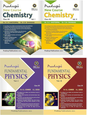 Combo of (Pradeep's New Course Chemistry + Pradeep's Fundamental Physics- Vol - I & II)(Paperback, Pradeep) Combo of (Pradeep's New Course Chemistry + Pradeep's Fundamental Physics- Vol - I & II)(Paperback, Pradeep)