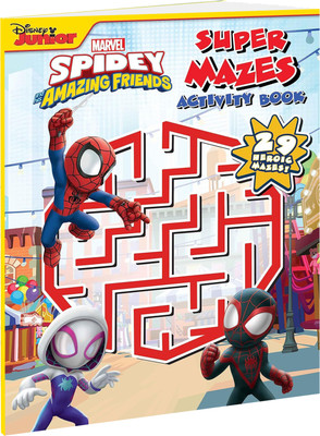 Disney Junior: Spidey and His Amazing Friends - Super Mazes Activity Book(Paperback, Parragon)