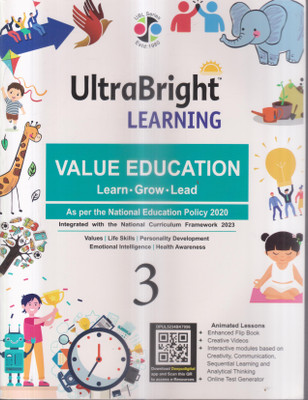 ULTRA BRIGHT LEARNING VALUE EDUCATION -3(Paperback, SR. SHALINI)