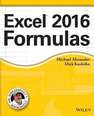Excel 2016 Formulas(English, Paperback, Alexander Michael)