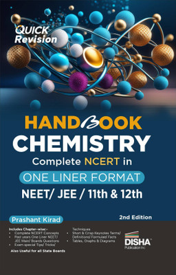 HandBook Chemistry - Complete NCERT in One Liner Format for NEET/ JEE/ 11th & 12th - 2nd Edition | Engineering, Medical, CBSE Class XI & XII |(Paperback, Prashant Kirad)