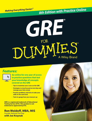 GRE for Dummies,with Practice Online(English, Paperback, unknown)