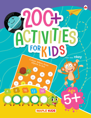 Brain Boosting Activity Book for Kids - 200+ Activities(English, Paperback, unknown)